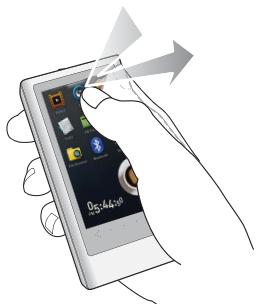 SAMSUNG YP-P3JCS - Appuyer longuement - 1
