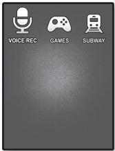 SAMSUNG YP-Q1JES - Créer un enregistrement vocal - 2