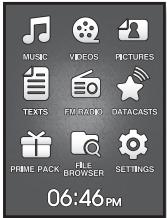 SAMSUNG YP-Q1JES - Accéder à la page précédente/suivante - 2