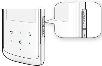 SAMSUNG YP-Q2JEW - Mise sous et hors tension de l'appareil - 1