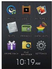 SAMSUNG YP-Q2JEW - Lecture de TEXTE - 1