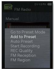 SAMSUNG YP-Q2JEW - Automatique : enregistrez automatiquement toutes les stations captées par le lecteur - 1