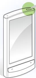 SAMSUNG YP-R1JCP - Mettez le lecteur sous/hors tension - 1