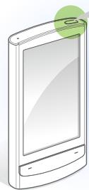 SAMSUNG YP-R1JCP - Verrouillez ou déverrouillez l'écran tactile - 1