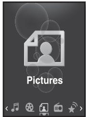 SAMSUNG YP-S3JCW - Pour visionner des photos - 3