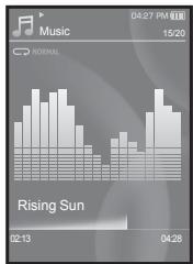 SAMSUNG YP-S3JCW - Écoute par catégorie - 3