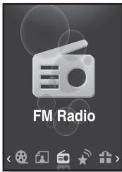 SAMSUNG YP-S3JCW - Écoute de la radio FM - 3