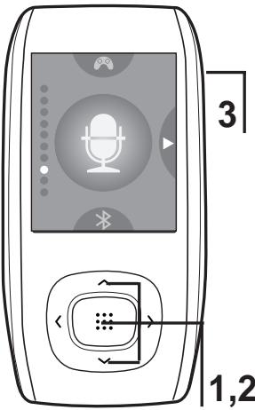 SAMSUNG YP-T9JBZB - Enregistrement vocal - 1