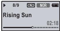 SAMSUNG YP-U4JAU - Mise hors tension de l'appareil - 5