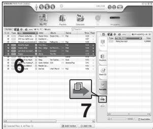 SAMSUNG YP-U4JQR - Cliquez sur l'icône - 3