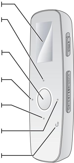 SAMSUNG YP-U4JQR - Écran - 1