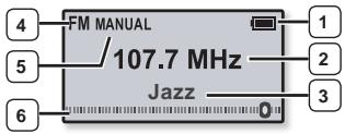 SAMSUNG YP-U4JQR - Radio FM - 1