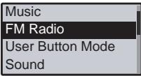 SAMSUNG YP-U4JQR - Réglages de la radio FM - 1