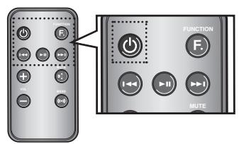 SAMSUNG DA-E550 - EIN- UND AUSSCHALTEN DES GERÄTS - 2