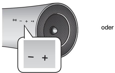 SAMSUNG DA-E550 - LAUTSTARKE EINSTELLEN - 1