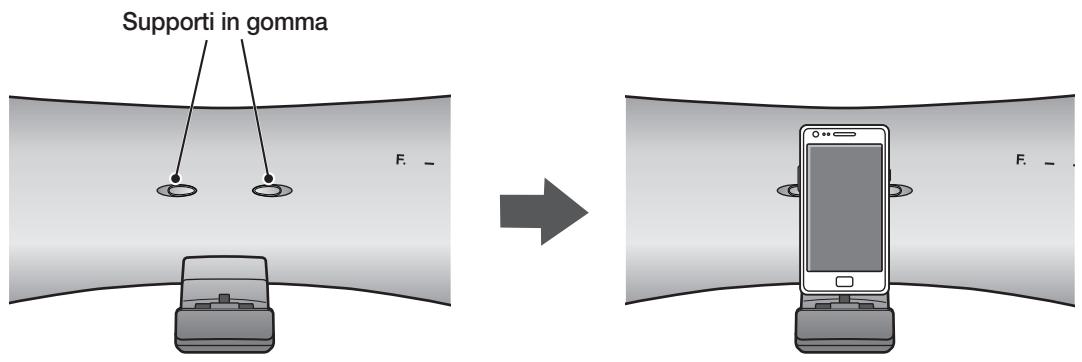 SAMSUNG DA-E650 - SUPPORTI IN GOMMA - 1