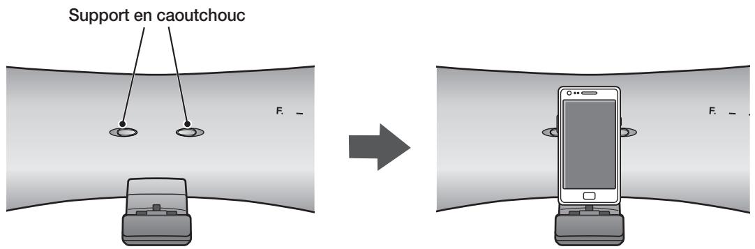 SAMSUNG DA-E650 - SUPPORT EN CAOUTCHOUC - 1