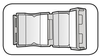 SAMSUNG DA-E650 - INSTALLING THE TOROIDAL FERRITE ON THE POWER CABLE - 2