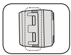 SAMSUNG DA-E650 - ANBRINGEN DES FERRIT RINKERNS AM NETZKABEL - 1