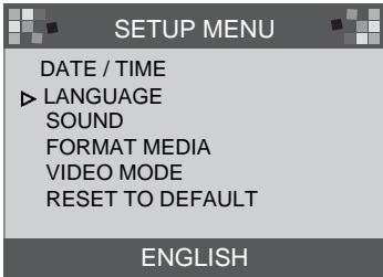 SAMSUNG DIGIMAX130 - LANGUAGE - 1