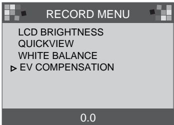 SAMSUNG DIGIMAX130 - EV COMPENSATION - 1