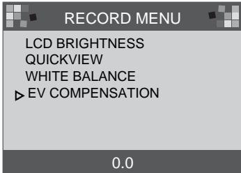 SAMSUNG DIGIMAX130 - EV COMPENSATION - 1