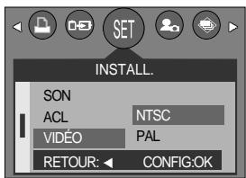 SAMSUNG DIGIMAX4100 - Sélection d'un type de sortie video - 1