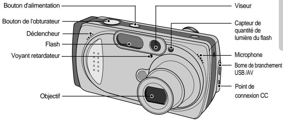 SAMSUNG DIGIMAX4100 - Avant &amp; Haut - 1