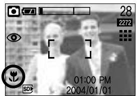 SAMSUNG DIGIMAX4100 - Touches Macro( ) /Bas (Mise au point) - 2