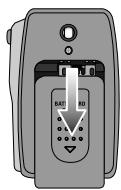SAMSUNG DIGIMAX4100 - Utilisation de piles - 1