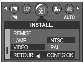 SAMSUNG DIGIMAXU-CA 401 - Sélection d'un type de sortie video - 1
