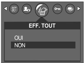SAMSUNG DIGIMAXU-CA 401 - Suppression de toutes les images - 1