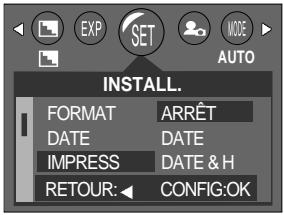 SAMSUNG DIGIMAXU-CA 401 - Impression de la date d'enregistrement - 1