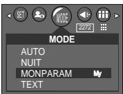 SAMSUNG DIGIMAXU-CA 401 - Comment utiliser le menu - 10