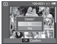 SAMSUNG KENOX S1060 - Playing back / Deleting images - 4