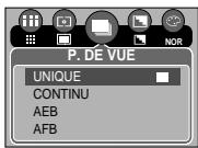 SAMSUNG KENOX V10 - Comment utiliser le menu - 3