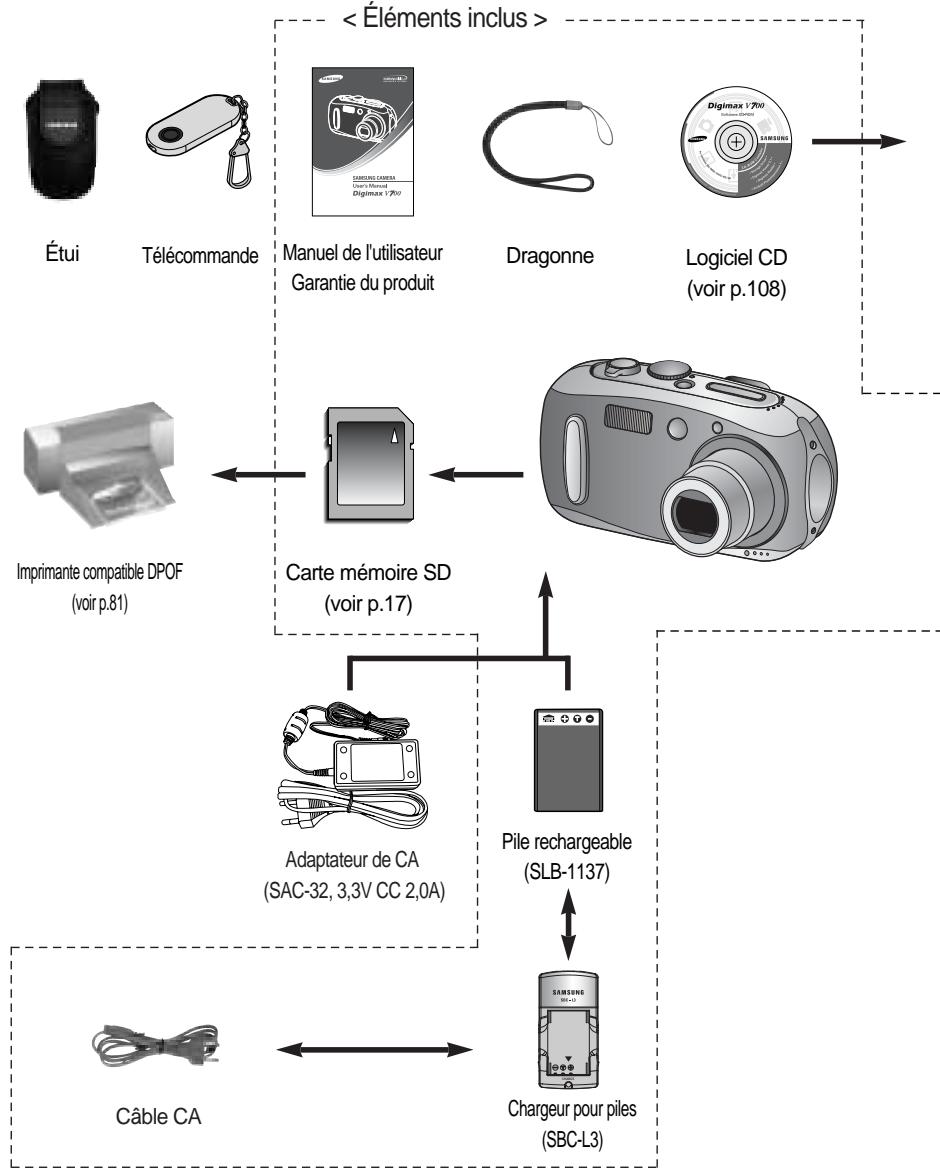 SAMSUNG KENOX V10 - Tableau du système - 1