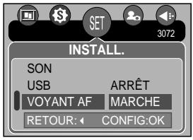 SAMSUNG KENOX V10 - Voyant de la mise au point automatique - 1