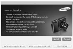 SAMSUNG NV10 - A propos du logiciel - 1