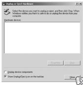 SAMSUNG NV10 - Retrait du disque amovible - 1
