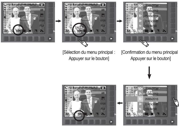 SAMSUNG NV10 - Lorsque vous utilisez l'appareil photo pour la première fois : Touche Smart - 1