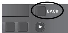 SAMSUNG NV10 - Touche BACK - 1