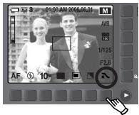 SAMSUNG NV10 - Lorsque vous utilisez l'appareil photo pour la première fois : Touche Smart - 4