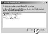 SAMSUNG NV10 - Retrait du disque amovible - 3