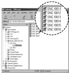 SAMSUNG NV10 - Configuration du logiciel de l'application - 1