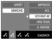 SAMSUNG NV10 - [Voyant de la mise au point automatique] - 1