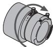 SAMSUNG SCC-B2015P - Cuandoutilice la lente CS - 2