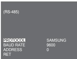 SAMSUNG SCC-B2015P - RS-485 - 2
