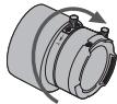 SAMSUNG SCC-B2015P - Bei Verwendung des CS Objektivs - 2