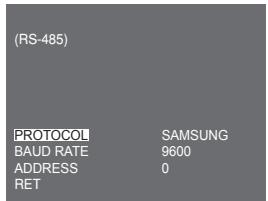 SAMSUNG SCC-B2313P - RS-485 - 2
